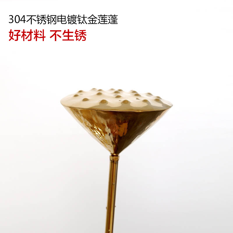 不锈钢莲蓬景观雕塑