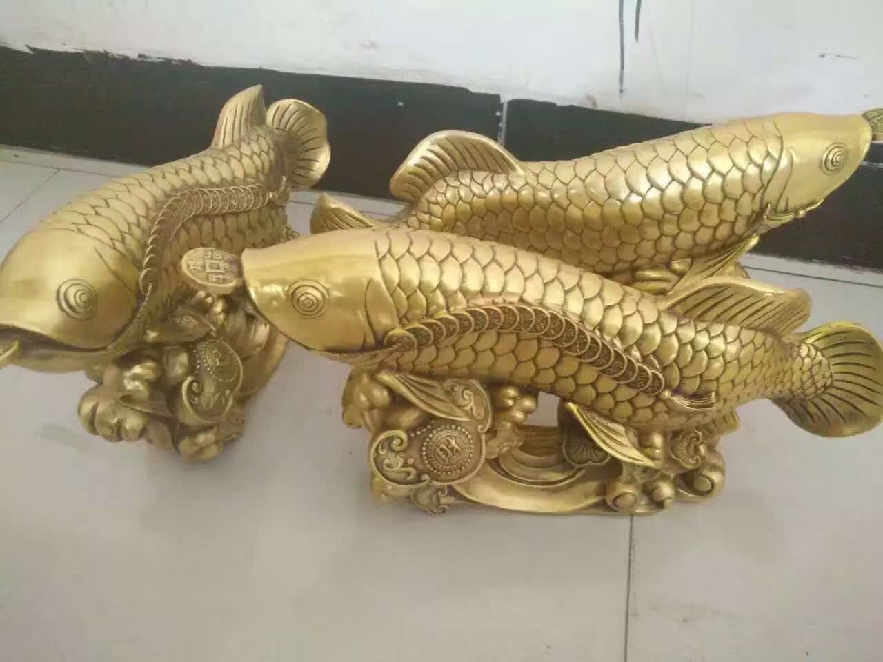 招财金龙鱼雕塑