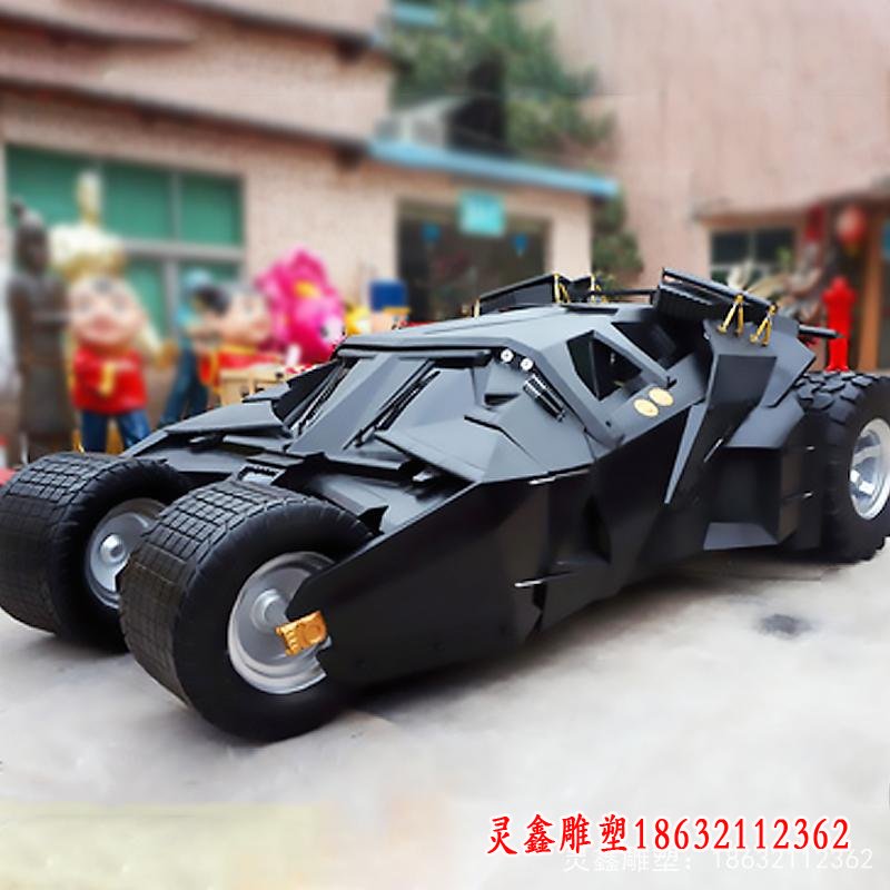 不锈钢车模雕塑