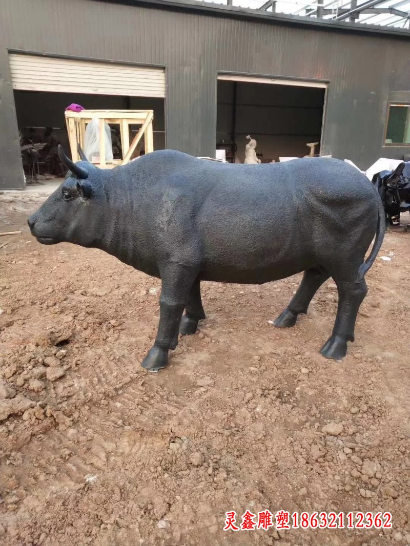 大型铜雕牛