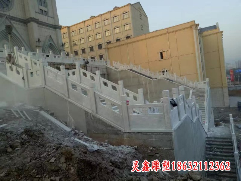大理石栏板雕塑