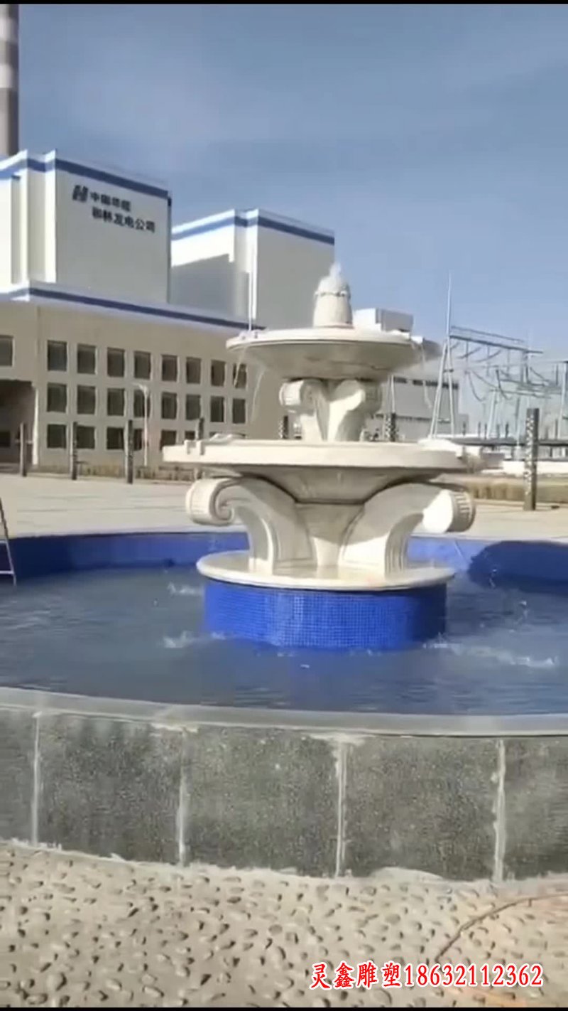 大型喷泉石雕