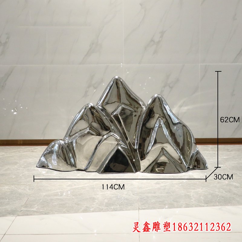 不锈钢山河万里雕塑