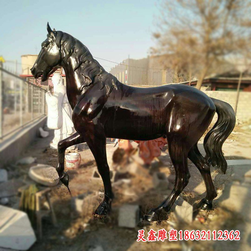 大型铜马雕塑