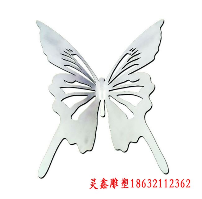 蝴蝶不锈钢雕塑