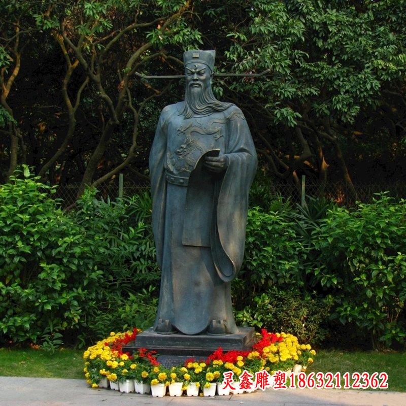 包公铜雕 (4)