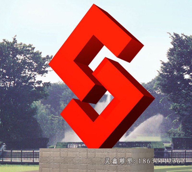 不锈钢城市景观雕塑 (2)[1]