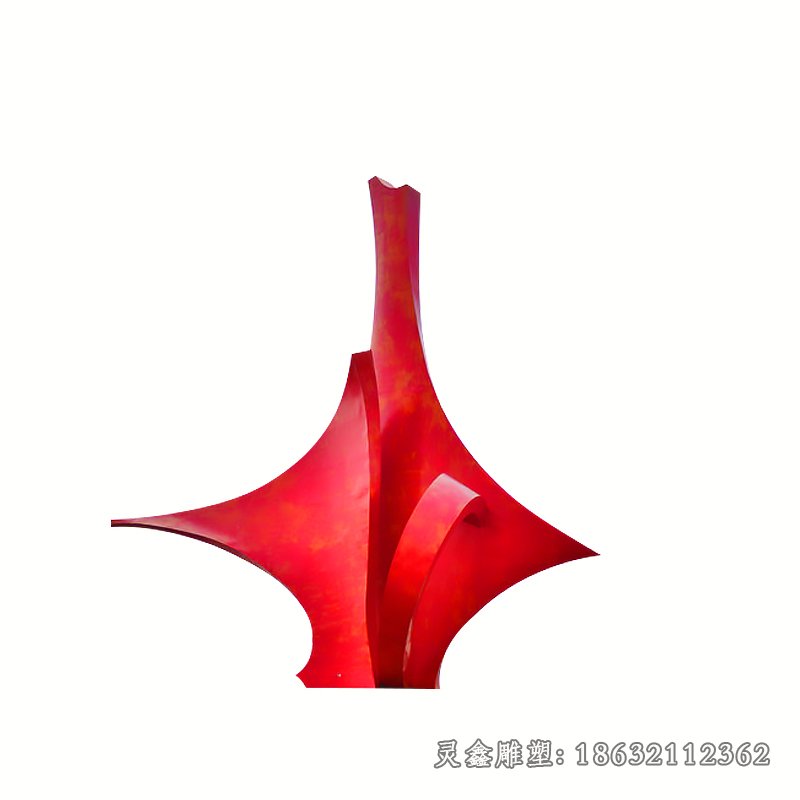 不锈钢广场景观雕塑 (74)