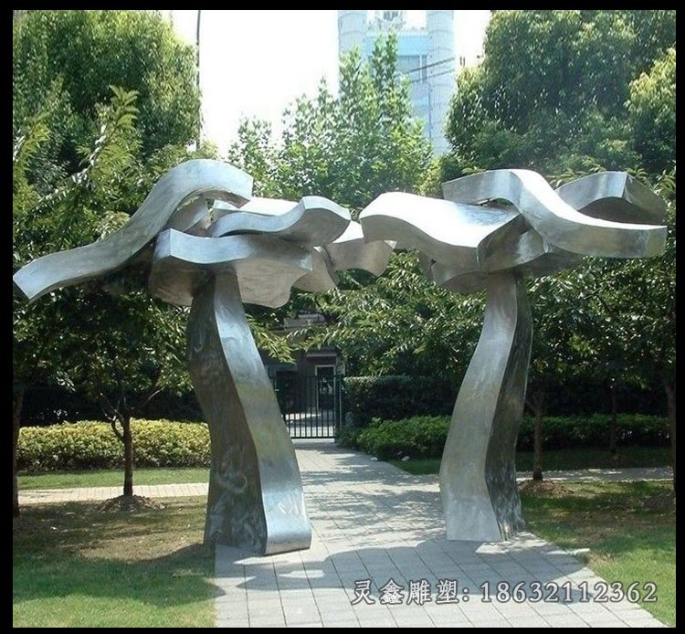 不锈钢广场景观雕塑 (63)