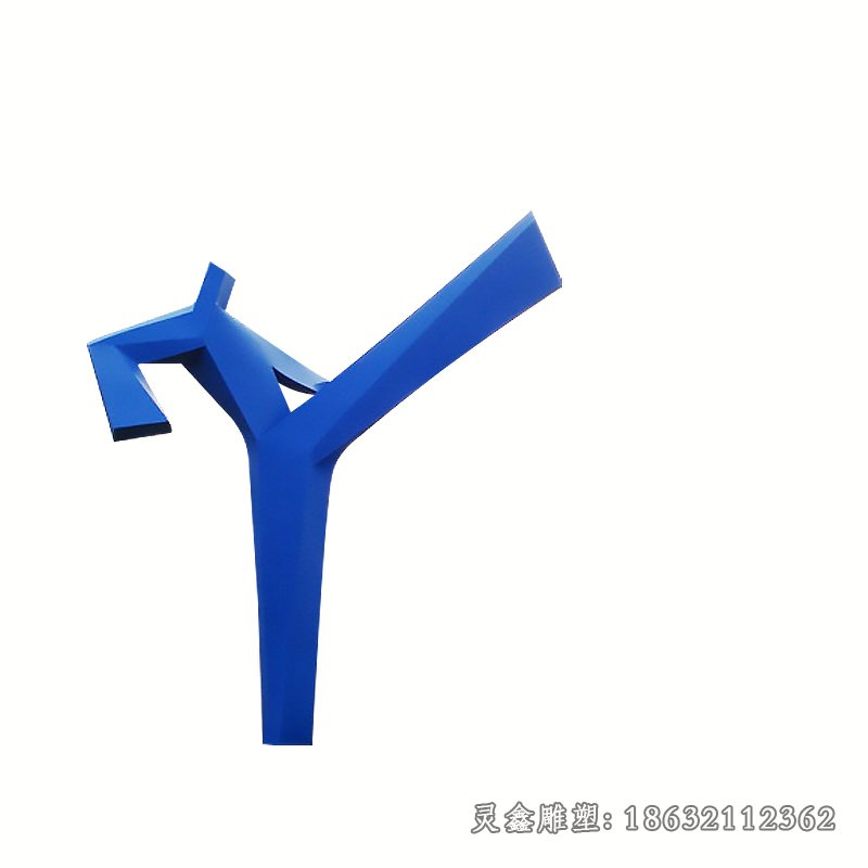 不锈钢踢腿   广场景观雕塑 (1)