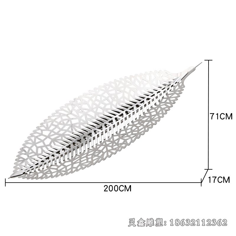 不锈钢树景观雕塑 (16)