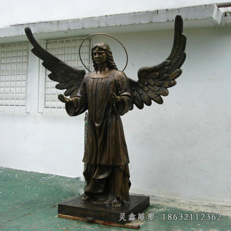 西方人物城市景观铜雕
