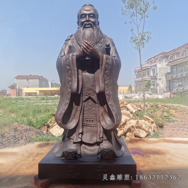 孔子铜雕 (6)[1]
