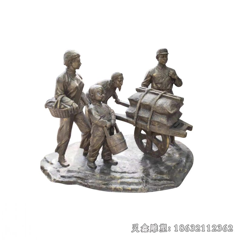 铜雕八路军 (14)
