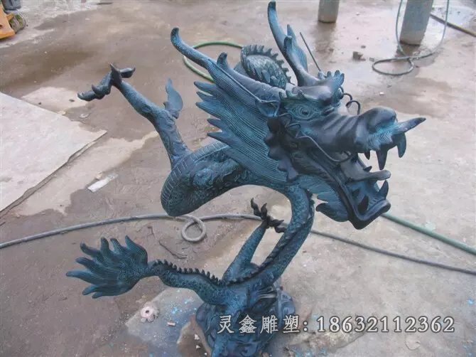 铜龙雕塑，铸铜龙雕塑 (1)