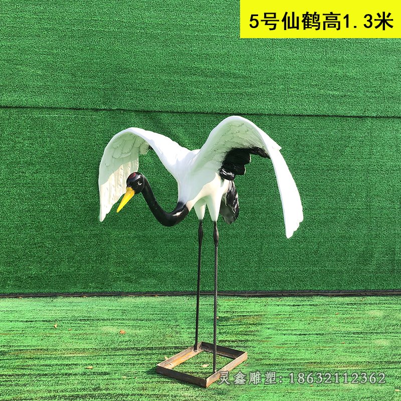 仙鹤景观铜雕 (26)