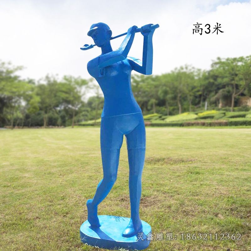 运动人物公园不锈钢雕塑