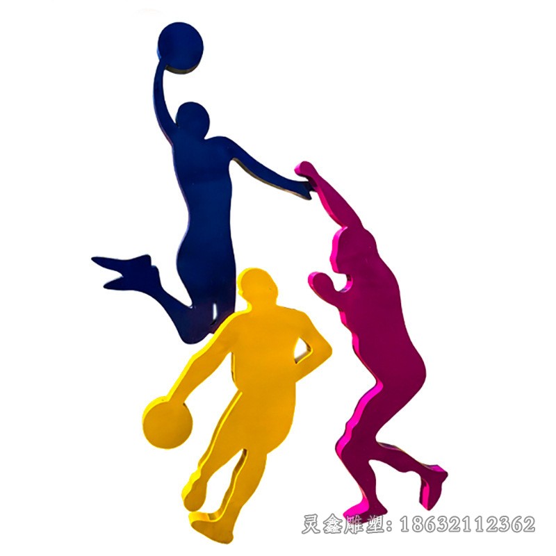 不锈钢运动雕塑 (66)