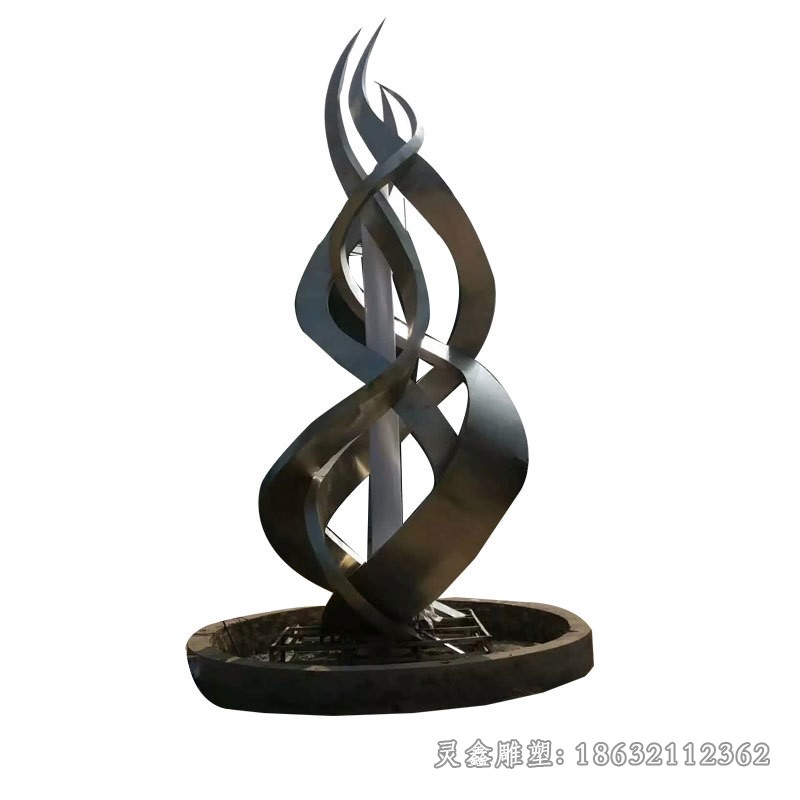 镜面标志户外不锈钢雕塑