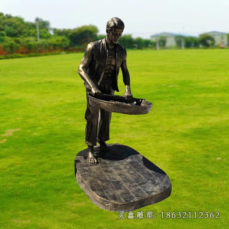 茶文化铜雕 (38)