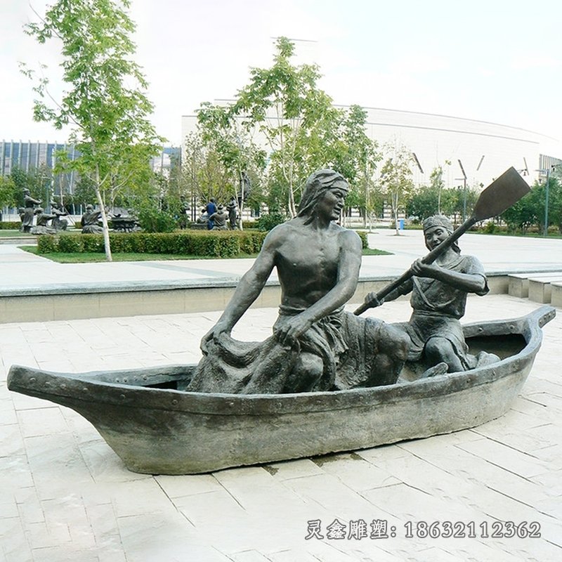 船城市景观铜雕 (12)