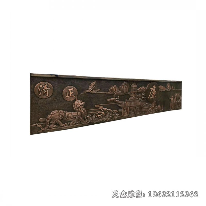 浮雕壁画公园铜雕