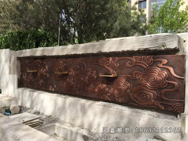 户外浮雕壁画景观铜雕