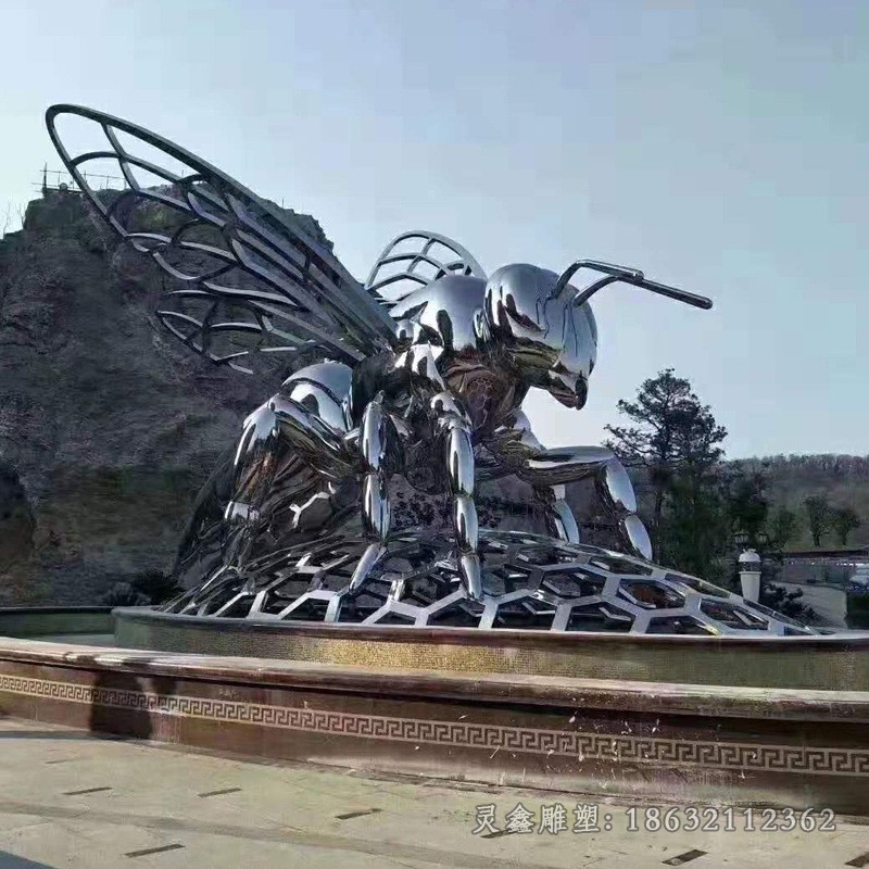 镂空蝴蝶城市不锈钢景观雕塑