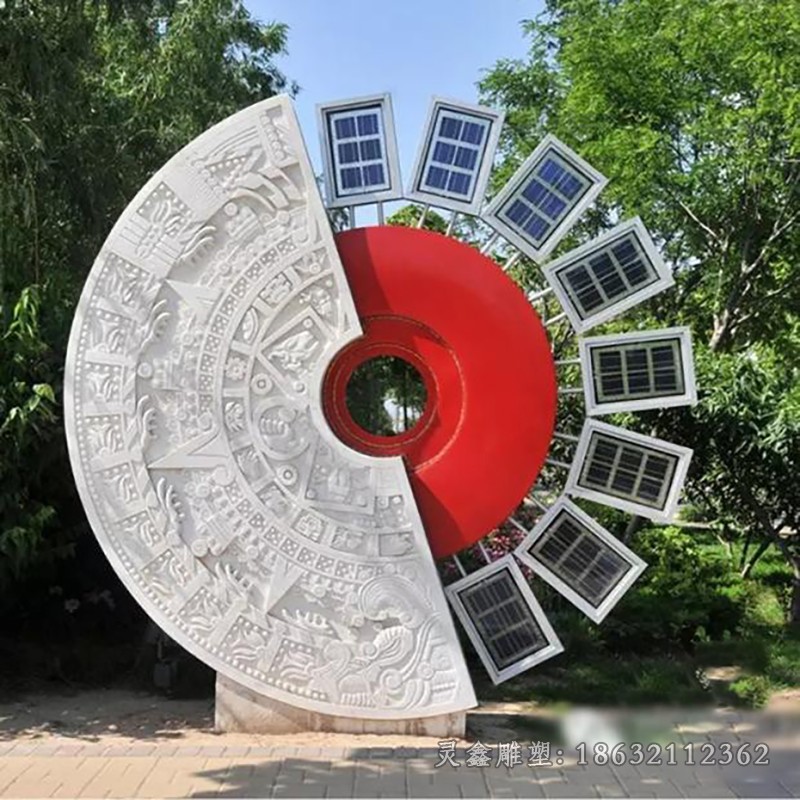 齿轮公园不锈钢雕塑