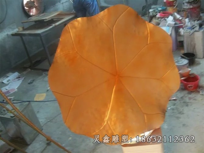 荷花铜雕 (14)
