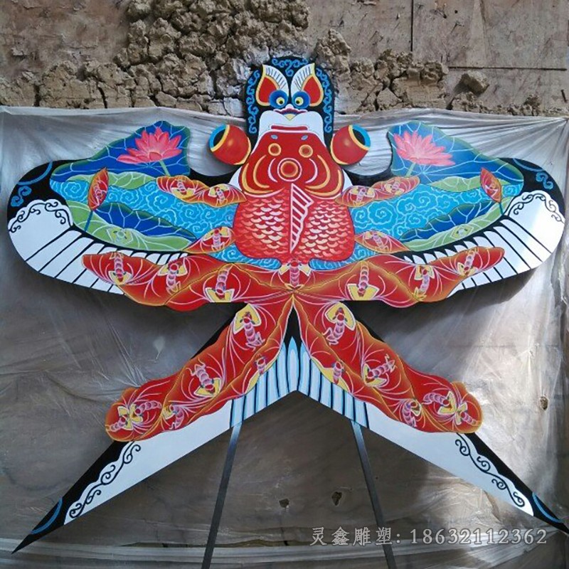 不锈钢风筝城市景观雕塑 