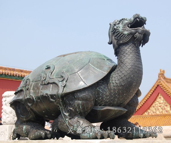 吉祥龙龟动物铜雕