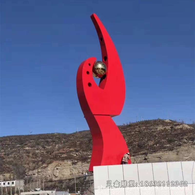 不锈钢广场景观雕塑