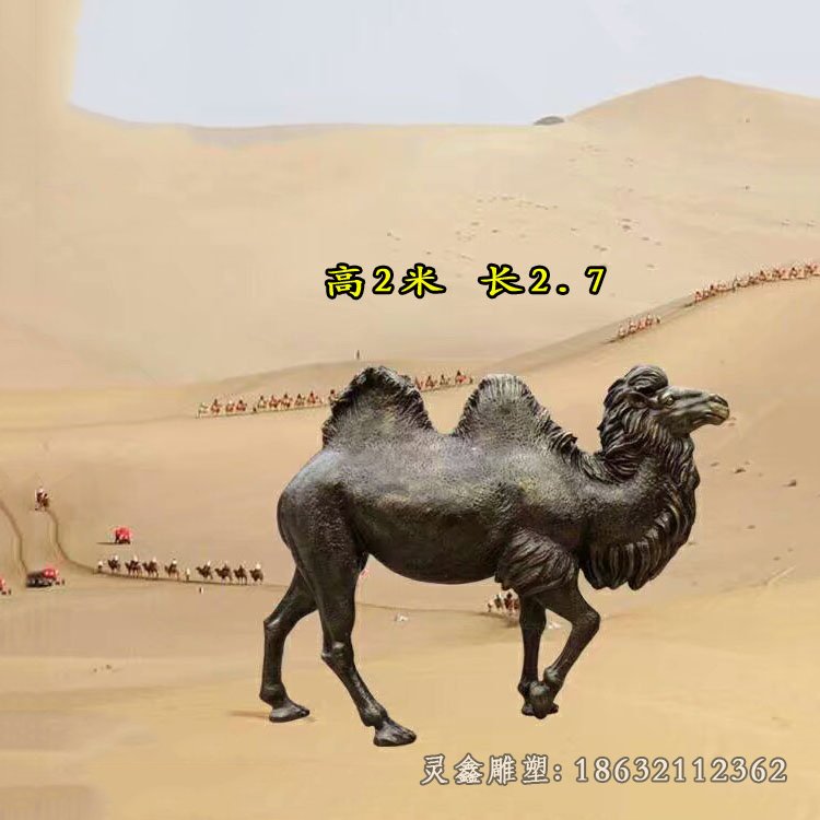 骆驼动物铜雕 (4)