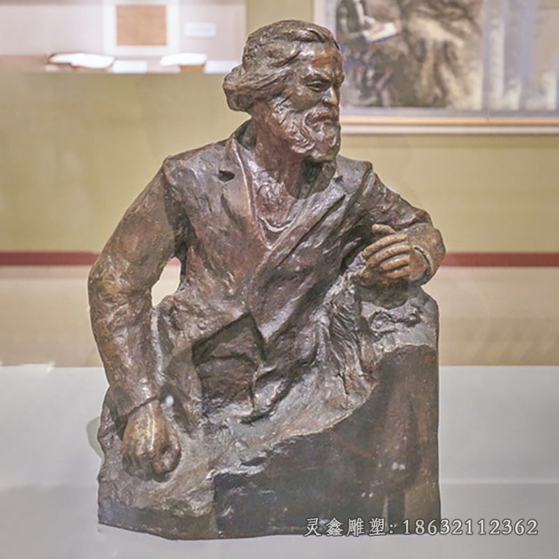 马克思铜雕 (1)[2]