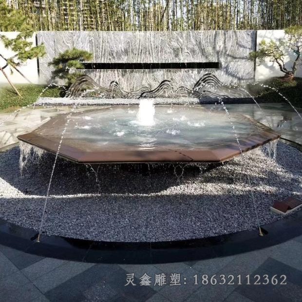 不锈钢假山公园景观雕塑