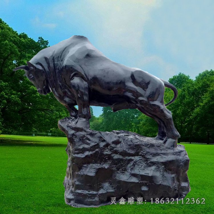 牛动物铜雕 (72)