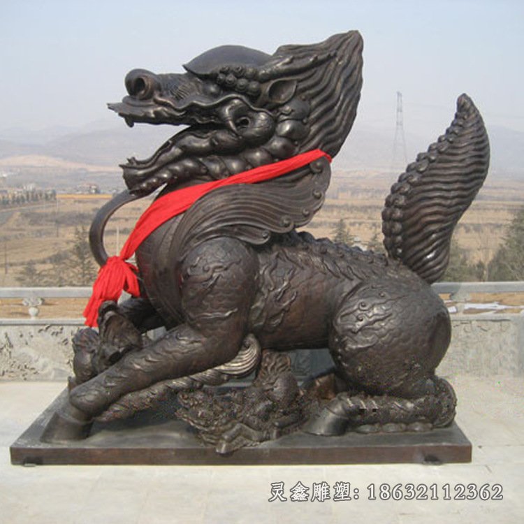 麒麟瑞兽动物铜雕