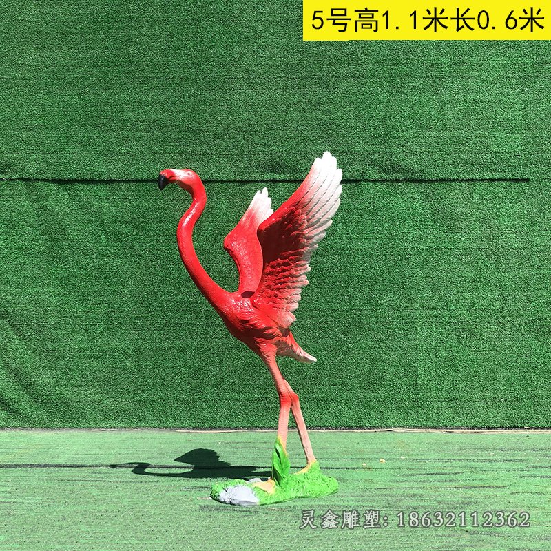 仙鹤动物铜雕 (108)
