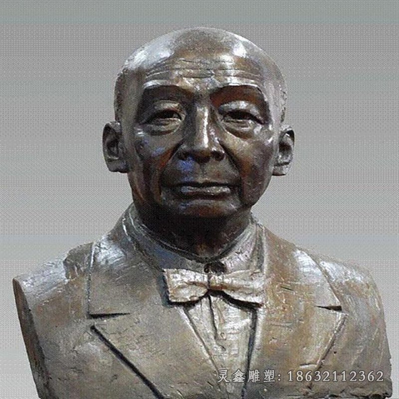 袁隆平铜雕，现代名人铜雕
