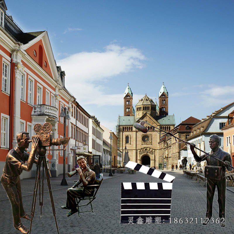 照相人物铜雕 (14)