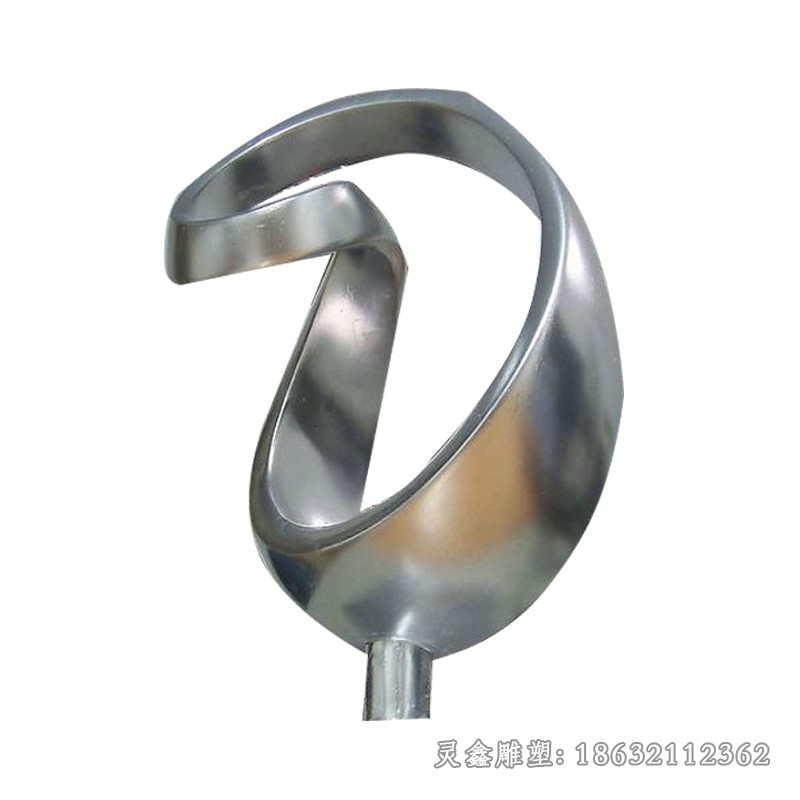 抽象广场景观镜面雕塑