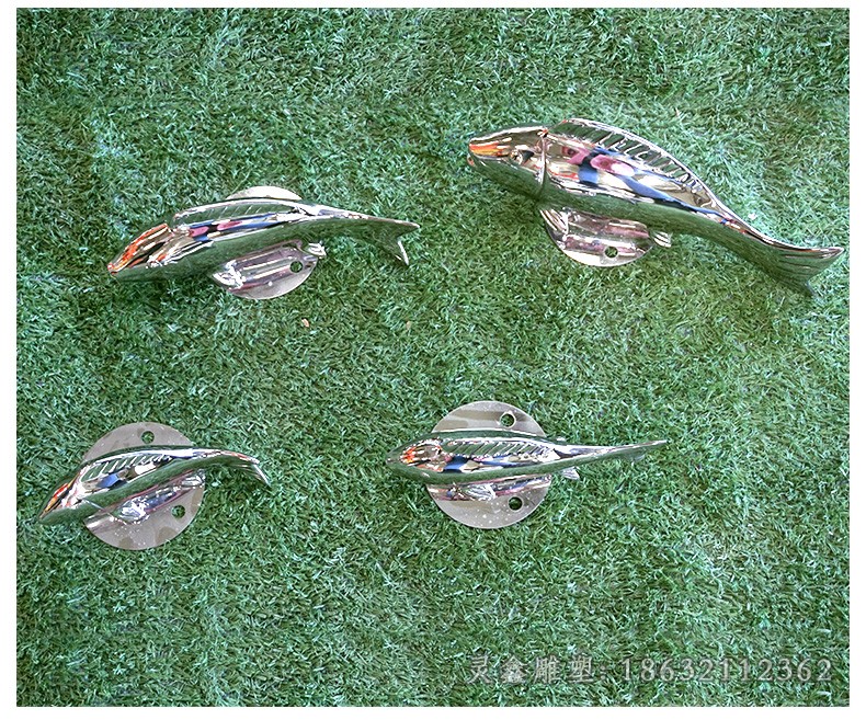 城市雕塑水景鱼动物景观雕塑