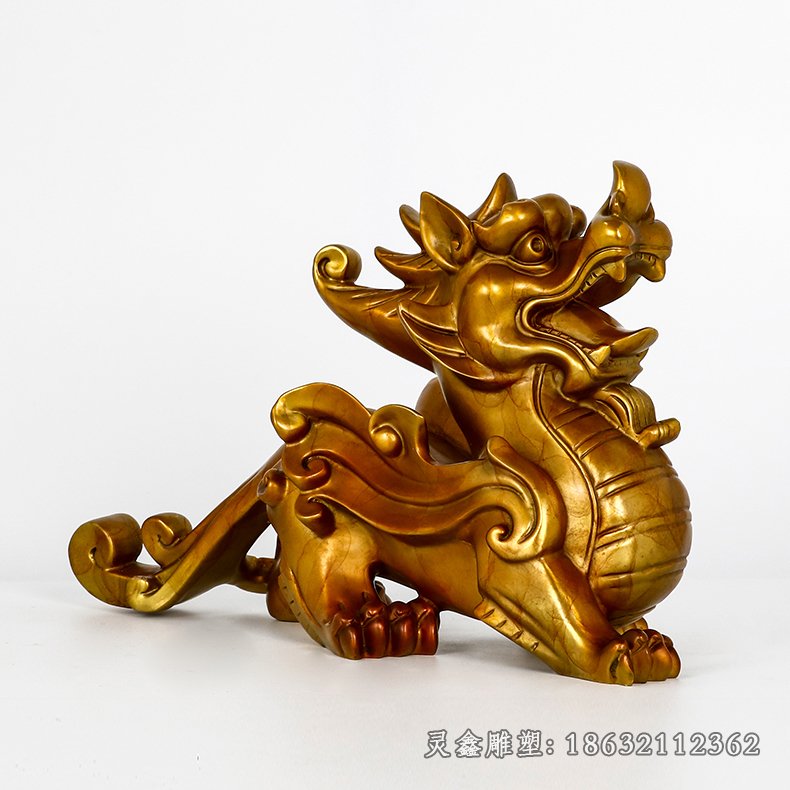 瑞兽貔貅动物城市铜雕
