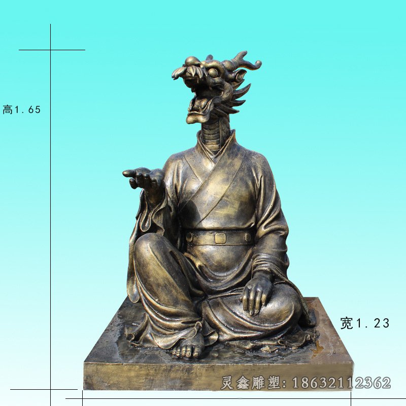 十二生肖动物文化铜雕