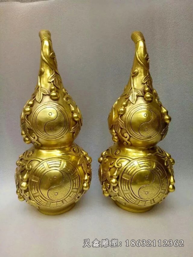 招财葫芦城市景观铜雕