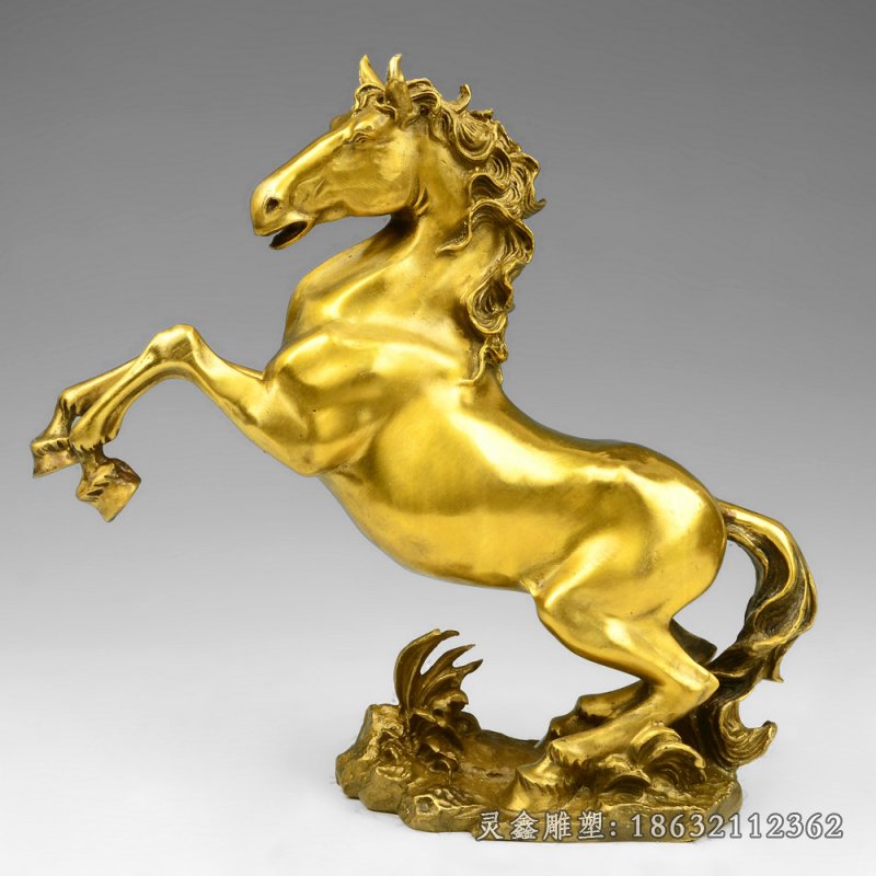 铜马，奔腾的马 (2)