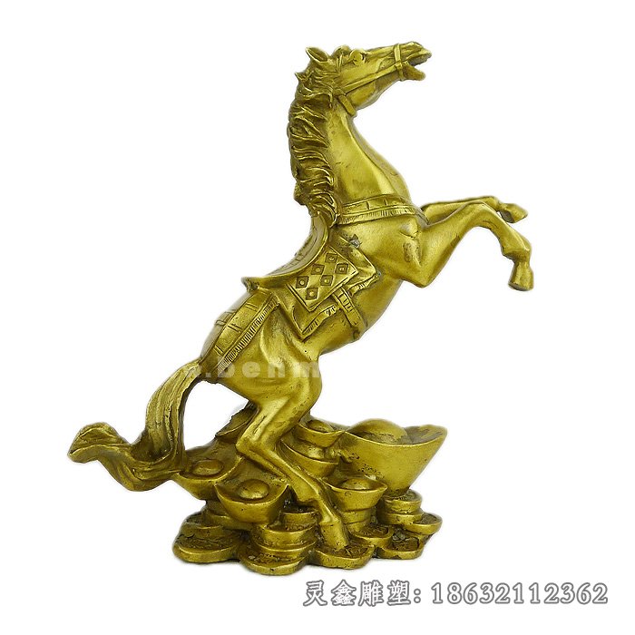 铜马雕塑，招财马雕塑
