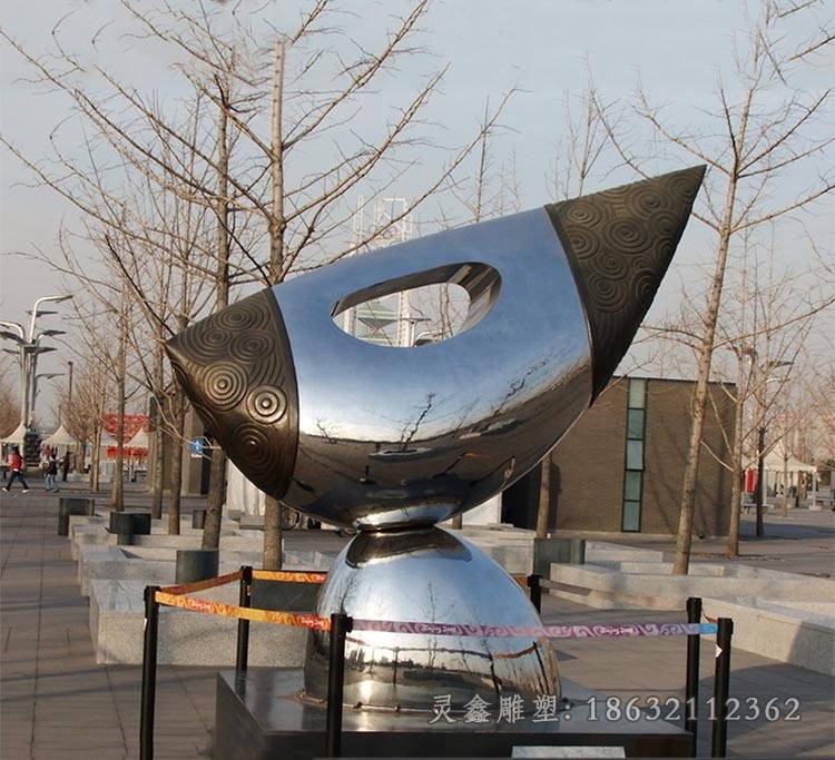 创意公园景观不锈钢雕塑