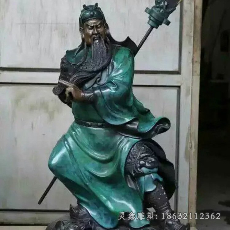 关公人物铜雕 (131)